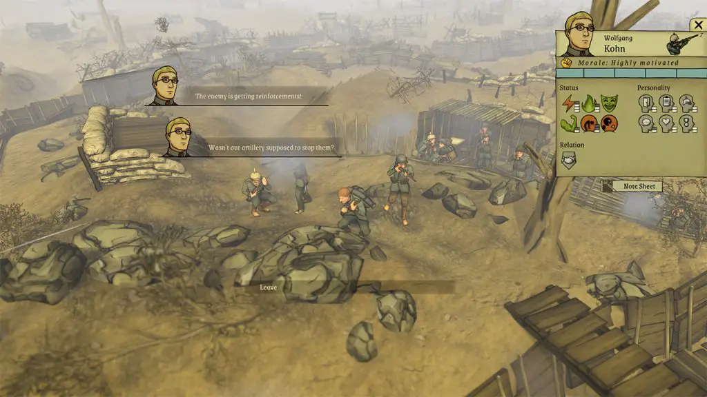 All Quiet In The Trenches