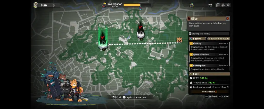 Anomaly Collapse Impressions